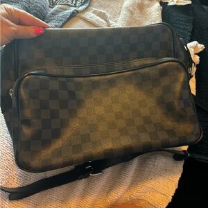 Louis Vuitton Leather Nile bag